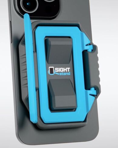 SightStand Phone Stand Mashifier with Clip-On Focus Lens-Universal Smartphone Resulter for Reading Assistance-قبضة قوية ، قابلة للتعديل ، آمنة ، متينة ، تعمل مع أي هاتف in Saudi Arabia