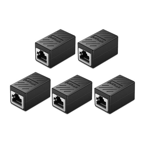 RJ45 Coupler ، Ethernet Coupler CAT6 CATPLER لـ CAT5E/CAT6/CAT7/CAT8 ، 1000MBPS Ethernet Extender ADAPTER LAN MONCET in Kuwait