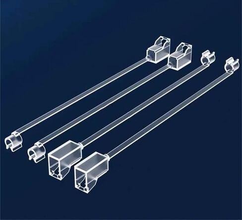 غطاء غبار الألياف البصرية LC ، واضحة ، ذيل طويل مربع ، مقبض 1.25 مم ، قابس غطاء واقعي مع جديلة ، 100 حزمة in Kuwait