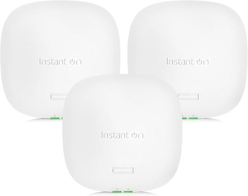 HPE Networking Instant On Access Point AP25 4x4 WiFi 6 Indoor Wireless Access Point | Power Source Not Included | US Model (R9B27A) in Saudi Arabia