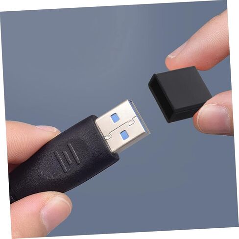 90 Pcs Plug Dust Cover USB Dust Stopper USB Charging Port Protector USB Cover Caps for USB Cover Plugs Silicone Cover for USB Plugs for USB Ports USB Port Cover USB Plugs (Assorted Colorx5pcs in Saudi Arabia