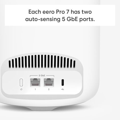 Amazon eero Pro 7 (3-pack) with Amazon eero Outdoor 7 (1-pack) mesh wifi system in Saudi Arabia
