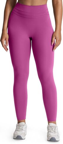 Aoxjox High Waisted Workout Leggings for Women Scrunch Tummy Control Luna Buttery Soft Gym Yoga Pants 26" in Kuwait