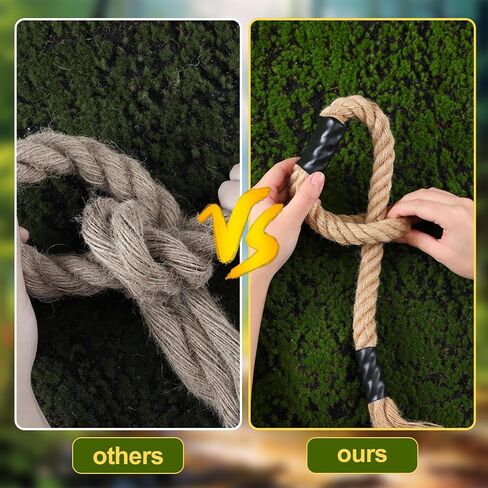 Deer Scent Rope Hemp Rope for Deer Mock Scrape System Rigid Hanging Attractant Scrape Licking Scent Rub Jute Anywhere for Hunting Accessories Hunter Gifts in Saudi Arabia