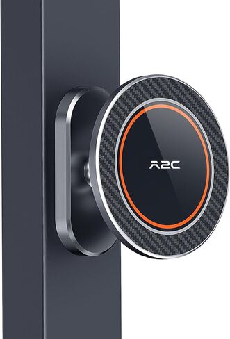 A2C A2C All-Mytal Gym Magnetic Phone Home ، هدية تمرين متطورة للرجال للنساء [أقوى مغناطيس مزدوج] يعلق على هاتف Gym Metable Metal Metal Metal For iPhone 16 15 14 13 12 Series (Black) in Kuwait