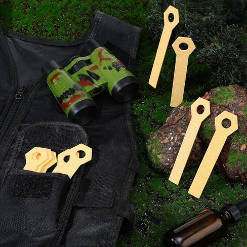 Tatuo 15 Pieces Expandable Deer Urine Wicks Disseminate Scent Buck Attractor Absorb Doe Urine Wicks Estrus Bucks (Light Brown) in Kuwait