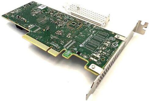 9500-8I بطاقة واجهة HBA/محول داخلي SAS 05-50077-03 BROADCOM HBA 9500-8I in Kuwait
