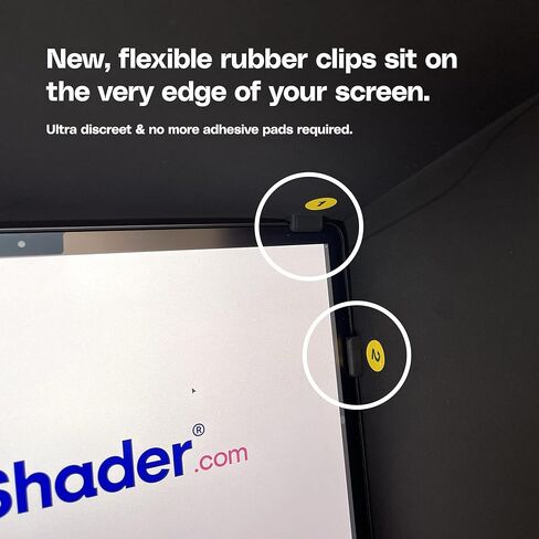 Laptop Sun Shade for Working Outside, SunShader Pro 5 (Size: L) - Patent 10963010 in Saudi Arabia