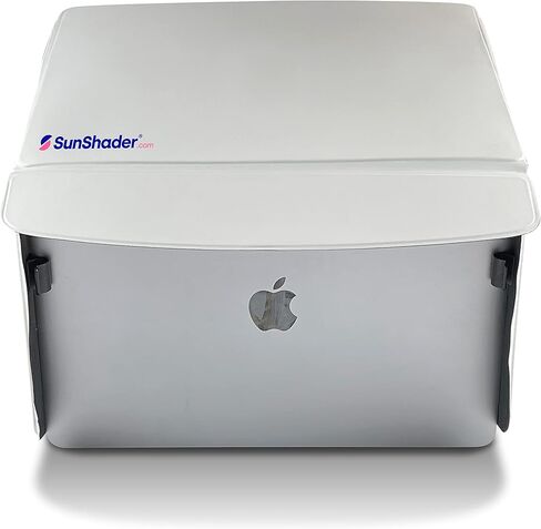 Laptop Sun Shade for Working Outside, SunShader Pro 5 (Size: L) - Patent 10963010 in Saudi Arabia