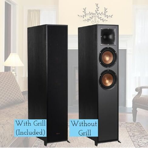 Klipsch Reference R-52C Center Channel Home Speaker, Black Bundle with R-52C Center Speaker, R-12SW 12" 400W Powered Subwoofer, R-41M Bookshelf Speakers, 5.2-Channel 8K Receiver in Saudi Arabia