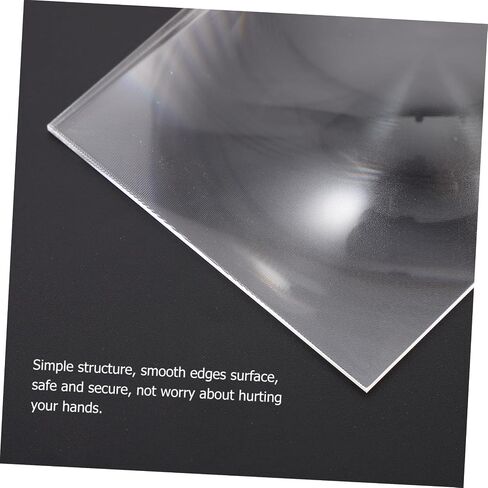 2Pcs High Definition Optical Fresnel Lens for Projector High Transmission Design Easy to Use Projector Tool for Optical Experiments in Saudi Arabia