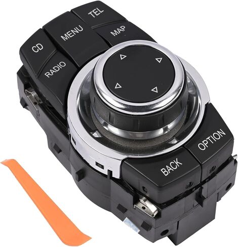 65829231116 Media Switch Controller Joystick Compatible with BMW 1 E82 3 E90 X1 E84 X5 E70 X6 E71, 4Pin CiC Navigation Menu IDrive Knob, 923111601 in Saudi Arabia