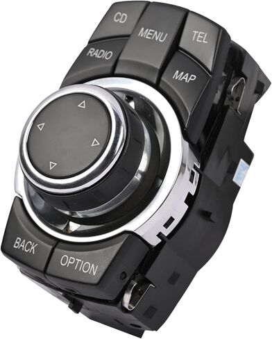 65829231116 Media Switch Controller Joystick Compatible with BMW 1 E82 3 E90 X1 E84 X5 E70 X6 E71, 4Pin CiC Navigation Menu IDrive Knob, 923111601 in Saudi Arabia