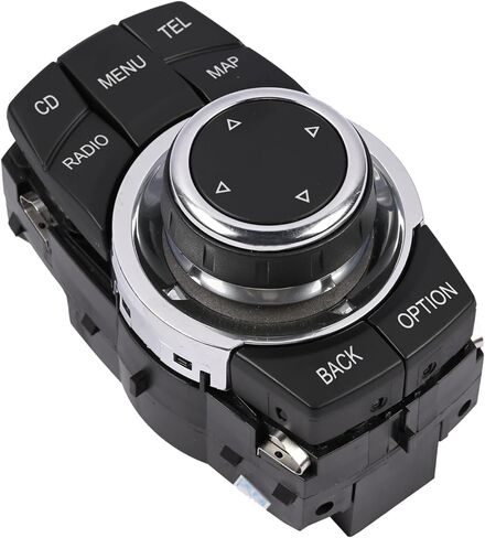 65829231116 Media Switch Controller Joystick Compatible with BMW 1 E82 3 E90 X1 E84 X5 E70 X6 E71, 4Pin CiC Navigation Menu IDrive Knob, 923111601 in Saudi Arabia