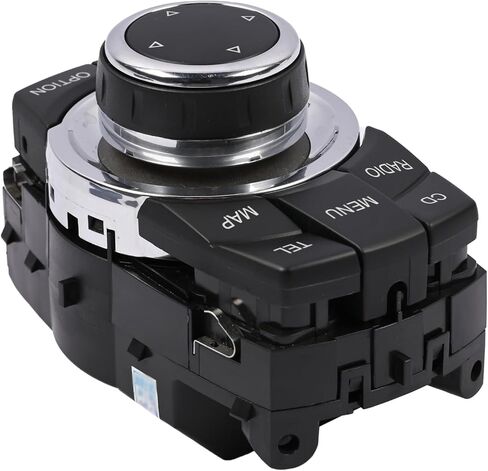 65829231116 Media Switch Controller Joystick Compatible with BMW 1 E82 3 E90 X1 E84 X5 E70 X6 E71, 4Pin CiC Navigation Menu IDrive Knob, 923111601 in Saudi Arabia