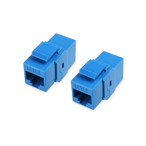 Cable Matters 2-Pack 2-Port Ethernet Wall Plate, Cat6 Wall Plate with White RJ45 Keystone Jack, Ethernet Jack Outlet in White in Saudi Arabia