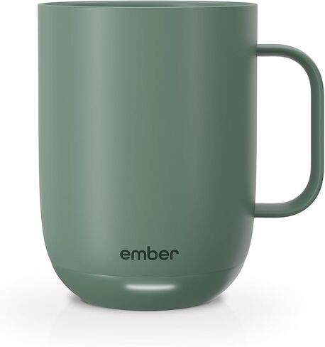 Ember Control Smart 2 ، 14 Oz ، Mug Coffee Coffee Hutcled مع عمر بطارية 80 دقيقة وتصميم محسّن ، أبيض (متجدد) in Kuwait