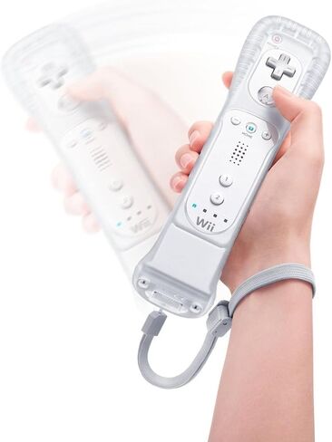 2pcs بديل أبيض وأسود تمديد غطاء حالة الجلد الواقي للسيليكون لحركة Nintendo Wii بالإضافة إلى وحدة التحكم عن بُعد in Saudi Arabia
