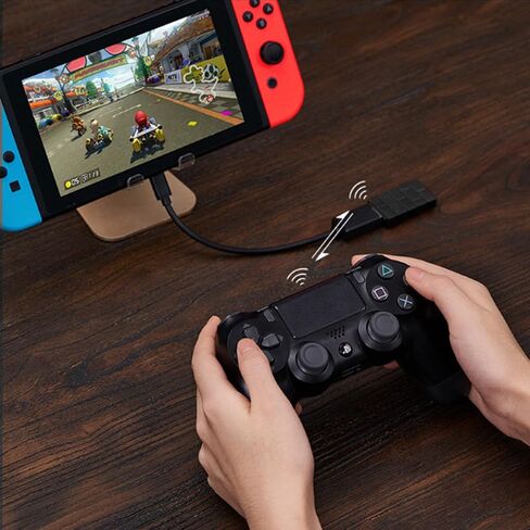محول وحدة التحكم في محول 8BitDO 2 USB Wireless for Switch/Switch 2 ، Windows ، Mac & Raspberry PI ، متوافق مع وحدة تحكم Bluetooth X & S Series Xbox One ، PS5/PS4/PS3 in Saudi Arabia