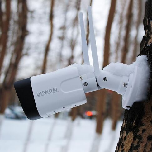 《130°Wide Angle & Dual Antennas》Wireless Security Camera System Outdoor, WiFi Cameras for Home Security with Expandable 16CH 4K NVR, Video Surveillance Systems DVR Kits in Saudi Arabia