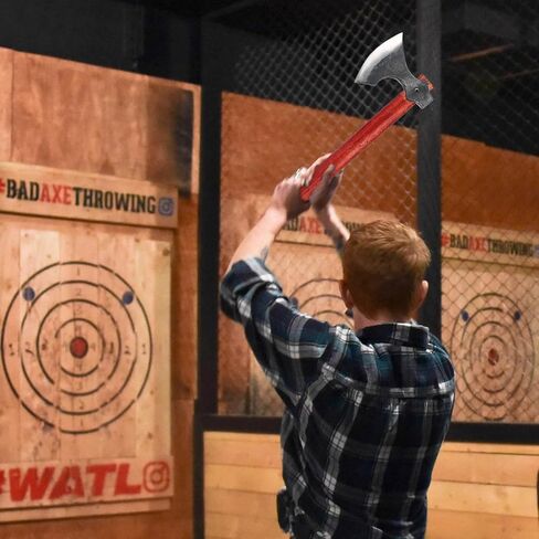 16 "رمي Tomahawks ، و 2 حزمة محاور مع الصلب الكربوني عالي ومقبض خشبي ، مثالية للعبة رمي الفأس ، والترفيه والمنافسة ، هدية للرجال in Kuwait