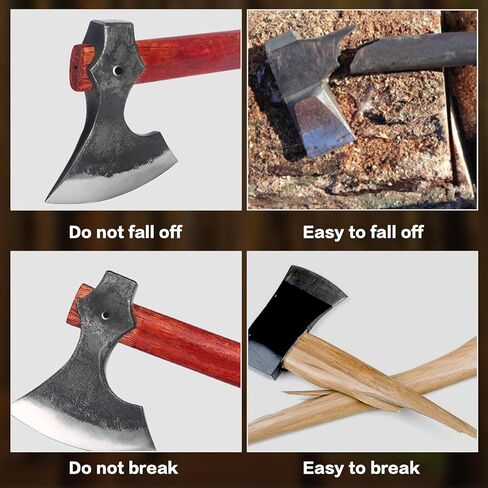 16 "رمي Tomahawks ، و 2 حزمة محاور مع الصلب الكربوني عالي ومقبض خشبي ، مثالية للعبة رمي الفأس ، والترفيه والمنافسة ، هدية للرجال in Kuwait