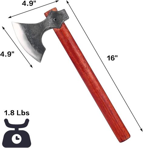 16 "رمي Tomahawks ، و 2 حزمة محاور مع الصلب الكربوني عالي ومقبض خشبي ، مثالية للعبة رمي الفأس ، والترفيه والمنافسة ، هدية للرجال in Kuwait