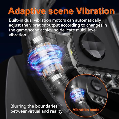 PXN PC Racing Wheel ، V900 Gen2 Universal USB Car SIM 270/900 درجة سباق التوجيه مع دواسات للكمبيوتر الشخصي ، PS3 ، PS4 ، Xbox One ، Xbox Series X/S ، Switch in Kuwait
