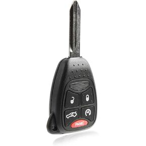 2x USAREMOTE KEY FOB استبدال لعام 2005 2006 2007 2008 2008 2010 2011 2012 2013 2014 Chrysler 200 300 Aspen Sebring Dodge Avenger Durango Jeep Commander Grand Cherokee Liberty 5-Butro (OHT692427AA) in Kuwait