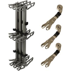 30“ Climbing Sticks,Aluminum Non-Slip Climbing Sticks for Hunting,Lightweight TreeStand Climbing Steps for Saddle Hunting Sticks Kit (3-Pack) in Saudi Arabia