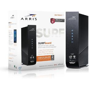 ARRIS Surfboard SBG7400AC2 Cable Modem/Wi-Fi Router with McAfee, 1000548 (Renewed) in Kuwait