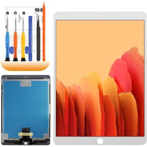 LCD لـ iPad Pro 10.5 2017 استبدال الشاشة لـ iPad A1701 A1709 LCD بديل لشاشة iPad Pro 10.5 LCD و Agitizer A1701 Assembly Parts (White) in Kuwait