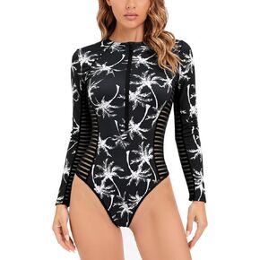 بدلة سباحة نسائية للتدريب الرياضي من YATEEN بأكمام طويلة من Rashguard in Kuwait