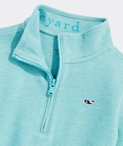vineyard vines Boys' Saltwater 1/2 Zip Pullover in Saudi Arabia
