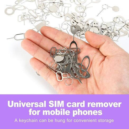 16 Pack SIM Card Ejector Tool Kit, Phone Tray Opener Pin for Easy Removal, Standard Key for Most Cell Phones, Tablets and Other Mobile Devices in Kuwait
