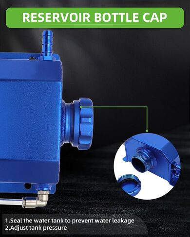 SCITOO Coolant Radiator Reservoir Tank LSETGM011 Coolant Overflow Expansion Bottle For Buick For Chevrolet For Oldsmobile For Pontiac For Saturn in Saudi Arabia