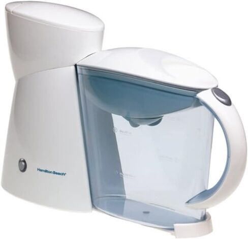 Hamilton Beach 40911 2-Quart Electric Iced Tea Maker ، White in Saudi Arabia