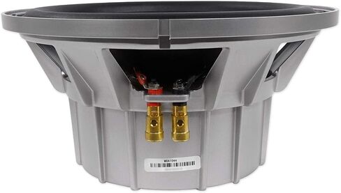 Memphis Audio MXA1044 500W 10 "مزدوج 4 أوم مضخم الصوت البحري مع مصابيح LED RGB ، تصميم مقاوم للطقس ، مخروط البولي بروبيلين مع محيط مطاطي ، مثالي للقوارب ، UTVs ، PowerSports والصوت الخارجي in Kuwait