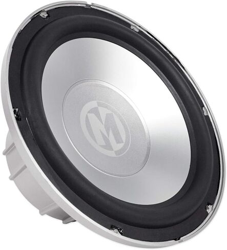 Memphis Audio MXA1044 500W 10 "مزدوج 4 أوم مضخم الصوت البحري مع مصابيح LED RGB ، تصميم مقاوم للطقس ، مخروط البولي بروبيلين مع محيط مطاطي ، مثالي للقوارب ، UTVs ، PowerSports والصوت الخارجي in Kuwait