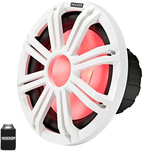 كيكر KM122 12 "مضخم صوت بحري مع LED White Grill 2 أوم للتطبيقات المختومة in Saudi Arabia
