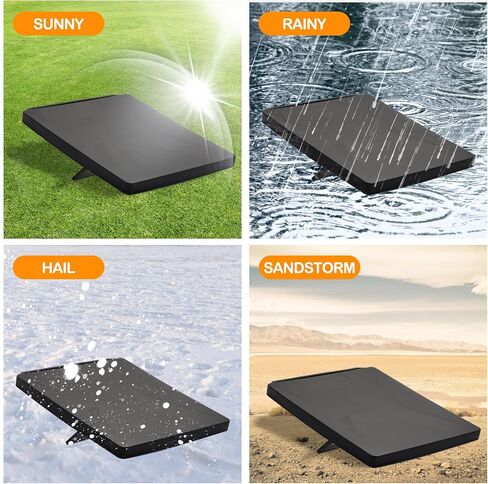 غطاء حالة Starlink Mini ، و Scarlink Mini Accessories حالة وقائية للسيليكون ، ومقاوم للطقس ، ومقاومة للصدمات ، ومقاومة للغبار ، وحماية كاملة محمولة لأطباق الأقمار الصناعية والسفر واستخدام RV (أسود) in Kuwait