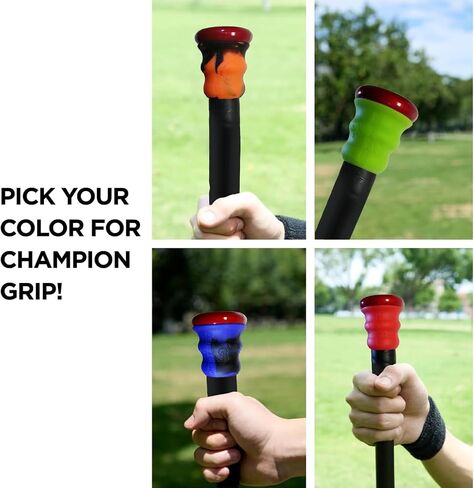 Grip-N-Rip Bat Grip، أرجواني/أصفر، 34 بوصة/10.5 أونصة in Kuwait