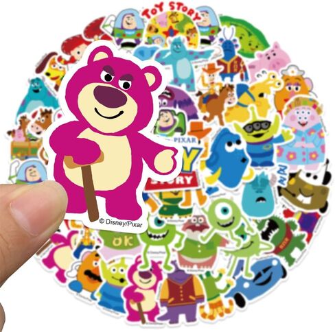 50pcs Kpop Demon Hunters Stickers for Water Bottle, Cool Waterproof Vinyl Decal for Teen Girl Adult Laptop Skateboard Phone Guitar Travel Case Bike Notebook Helmet in Saudi Arabia