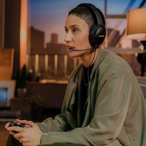 Bose QuietComfort 35 Series 2 Gaming Headset — Comfortable Noise Cancelling Headphones Black (Renewed) in Saudi Arabia