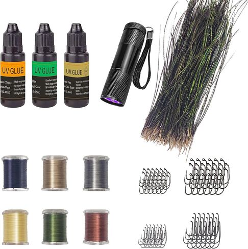Eupheng Fly Rixing Materials Kit للمبتدئين والطبقات المتقدمة - نظام كامل لبناء الذباب المتين والواقعية (Primetie Fiberbox) in Kuwait