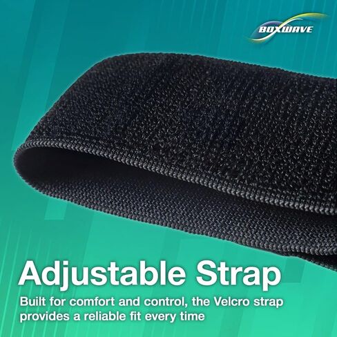 BoxWave Holster Compatible with Sony NW-E394 - ActiveStretch Sport Armband, Adjustable Armband for Workout and Running - Jet Black in Saudi Arabia