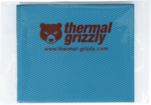 Thermal Grizzly Minus Pad High Compression - 120x100x3.0mm 2-Pack Thermal Interface Pad, Electrically Non-Conductive, High Thermal Conductivity & High Compressibility for SSDs, GPUs & Electronics in Saudi Arabia