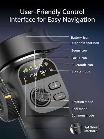 مثبت Gimbal for iPhone ، iPhone gimbal من 3 محاور تم إنشاؤه في قضيب تمديد 7.8 بوصة ، مثبتات gimbal portable مع شاشة OLED لأجهزة iPhone/Android ، مثالية لتيكتوك يوتيوب vlogging-smart x2 in Saudi Arabia