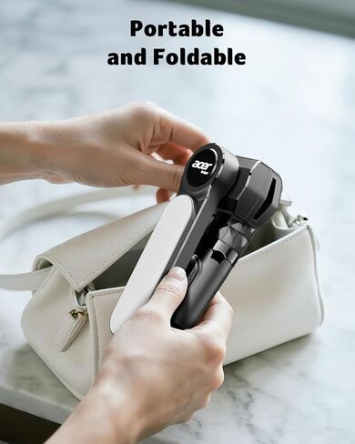 acer Gimbal Stabilizer 1-Axis for iPhone/Cell Phone/Smartphone/Android with Remote Control, Portable Phone Tripod Auto Balance Handheld Selfie Stick for Video Recording, Vlogging, Live Streaming in Saudi Arabia