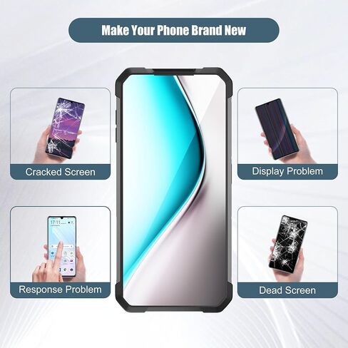 الاستبدال شاشة LCD شاشة اللمس مجموعة أرقام الشاشة متوافقة مع 8849 الخزان 2 6.79 "مع الأدوات （أسود） in Kuwait